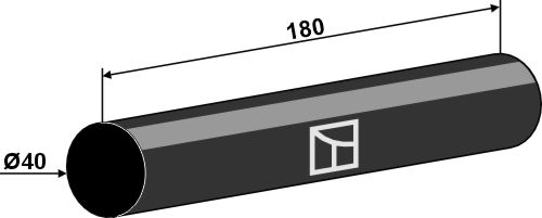 Fjeder element Ø40 geeignet für: Amazone Tilbehør til tallerkenharver