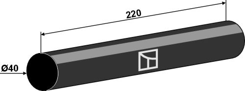 Fjeder element Ø40 geeignet für: Amazone Tilbehør til tallerkenharver