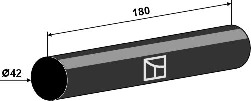 Fjeder element Ø42 geeignet für: Amazone Tilbehør til tallerkenharver