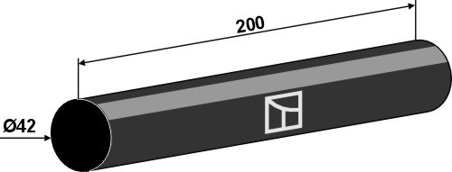 Fjeder element Ø42 geeignet für: Amazone Tilbehør til tallerkenharver