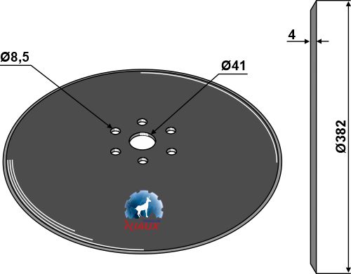 Salford Seed drill discs