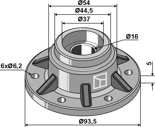 Grégoire Besson Ploeglichaam type B3-CV7