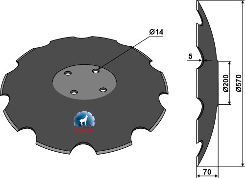 Vogel u. Noot Cepo tipo WY400 - Modelo antigo