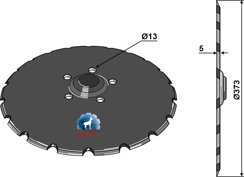 Väderstad Seed drill discs