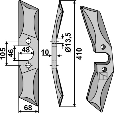 Ploeglichaam type 8