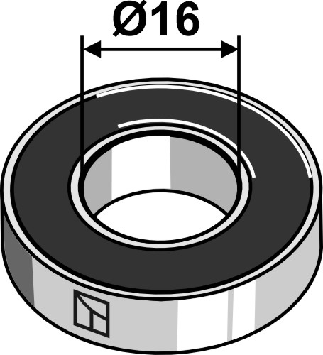 Kugellager AZ21M geeignet für: Great Plains Accesorios paras discos de siembra