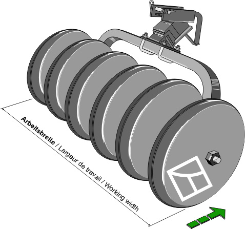 Ploeglichaam type BP-350 WS(L)