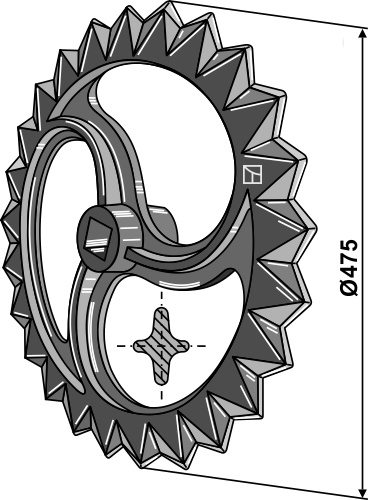 Sternring - Ø475mm geeignet für: BBG Cambridge- und Sternringe