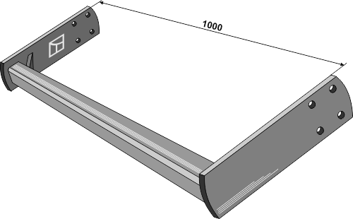 Ploeglichaam type ST - 12mm