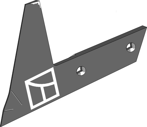 Krój płozy AS1 R - prawy geeignet für: Lemken Typ korpusu pługa NBU1B