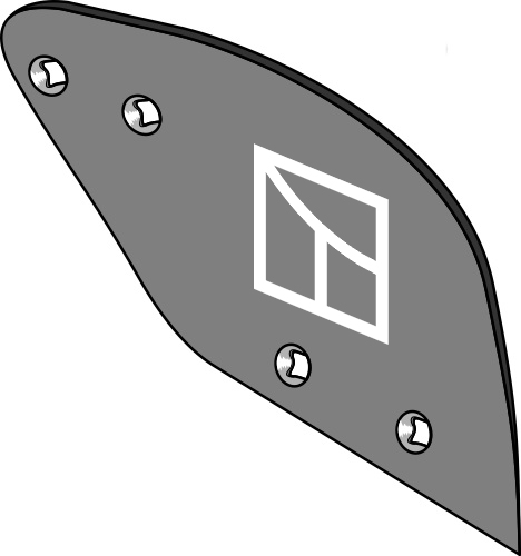Vorschälerblech D1 - rechts geeignet für: Lemken Herramientas ante-vertedera