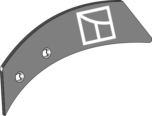 Einlegeblech E4 L - links geeignet für: Lemken Körper Typ BS42