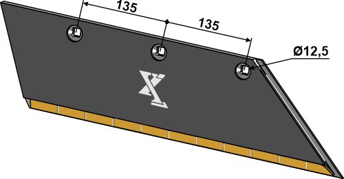 Schar-Hinterteil 15x150 SB56D R - rechts