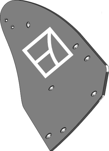 Odkładnica C40B R - prawa geeignet für: Lemken Typ korpusu pługa C40