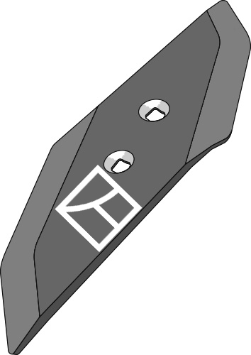 Wechselspitze S2W R - 10mm - rechts geeignet für: Lemken Körper Typ BS42