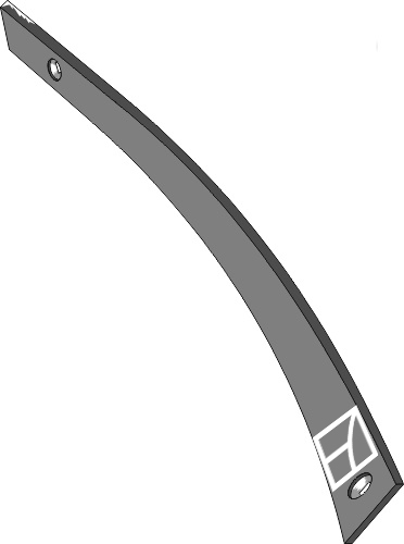 Streichblech-Streifen BS20 R - 740 - rechts geeignet für: Lemken Körper Typ BS20