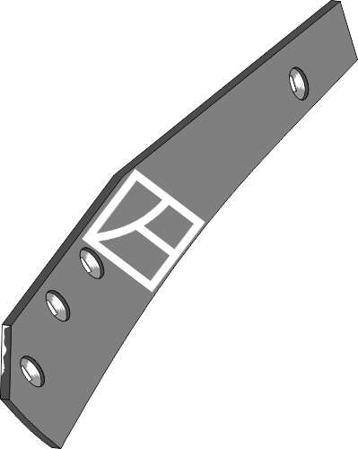 Streichblech-Streifen CS40 L - links geeignet für: Niemeyer Piese pentru plug