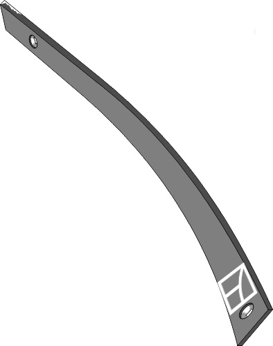 Streichblech-Streifen CS40 R - rechts geeignet für: Lemken Części płużne