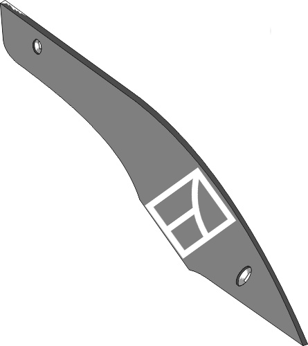 Streichblech-Streifen CS40 R - rechts geeignet für: Vogel und Noot Ploegdelen 