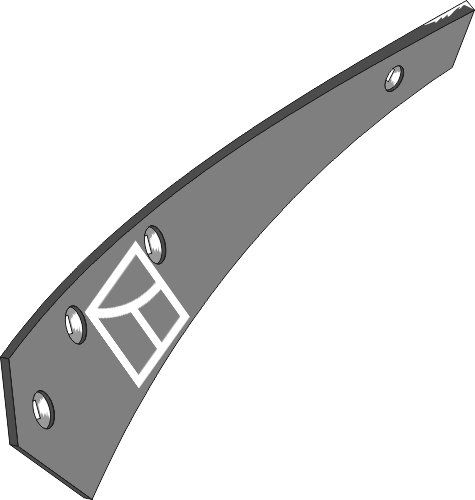 Streichblech-Streifen US35 L - 620 - links geeignet für: Lemken Körper Typ US40