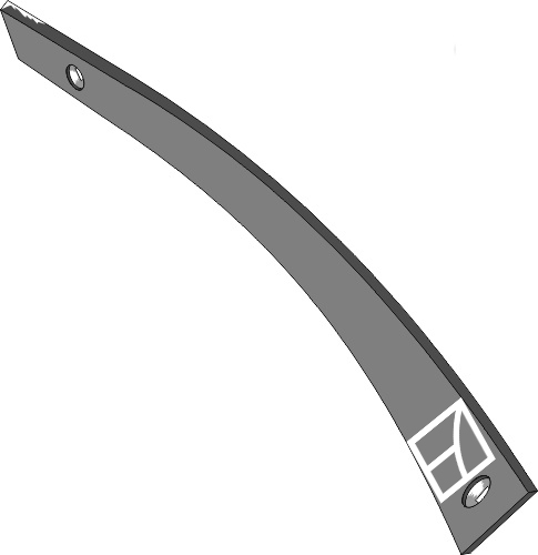 Streichblech-Streifen US35 R - 730 - rechts geeignet für: Naud Ploegdelen 