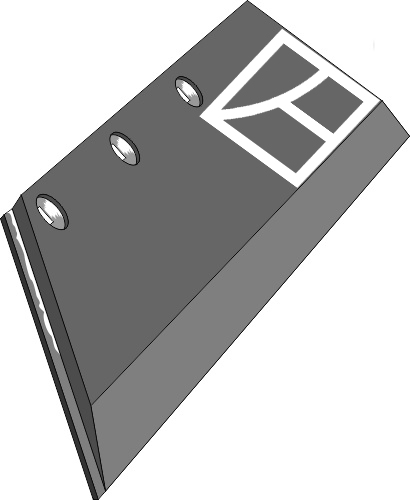 Share wing 11x150 SB58D L - left geeignet für: Lemken Body Type DuraMaxx / CS40 - CS50