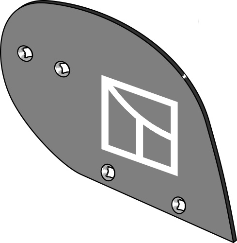 Vorschälerblech D0 - rechts geeignet für: Lemken Düngereinleger und Vorschäler