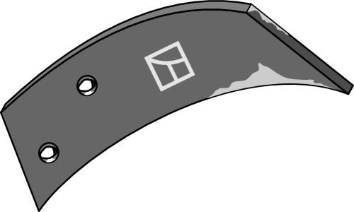 Deflector - esquerdo geeignet für: Kverneland Cepo tipo 3