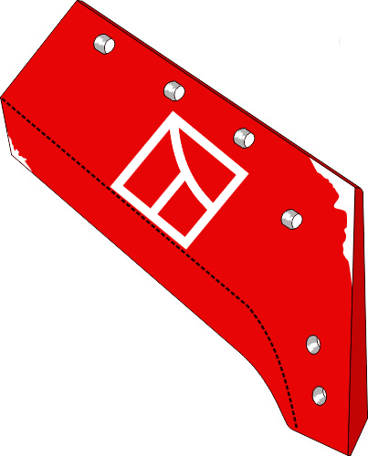 Relha - 14''  - direita geeignet für: Kverneland Cepo tipo 3