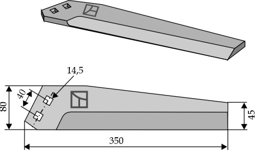 Barigelli Blades for beet lifters