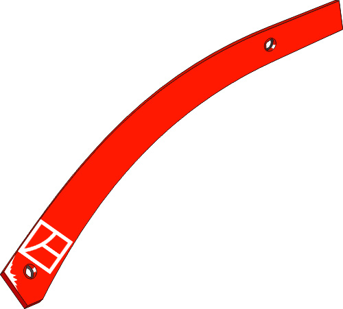 Streichblech-Streifen - links geeignet für: Kuhn Ploegdelen 