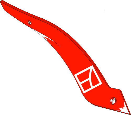 Streichblech-Streifen - rechts geeignet für: Vogel und Noot Детали для плугов