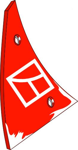 Raspa - esquerda geeignet für: Kuhn Cepo tipo N4