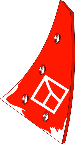 Triángulo - derecho geeignet für: Kuhn Cuerpo SK