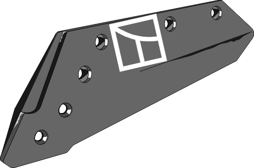 Wechselspitzenschar - 16'' - links geeignet für: Kuhn Pflugteile