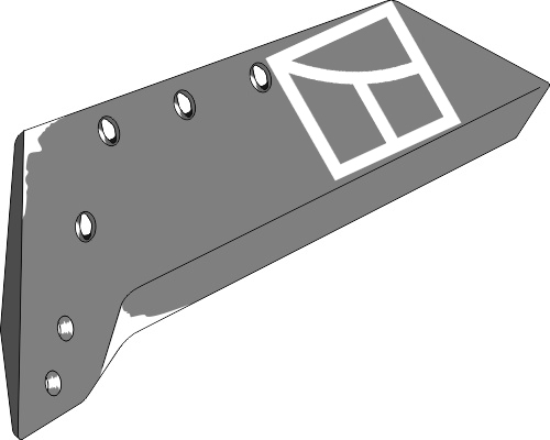 Wechselspitzenschar - 16'' - links geeignet für: Kuhn Körper Typ L