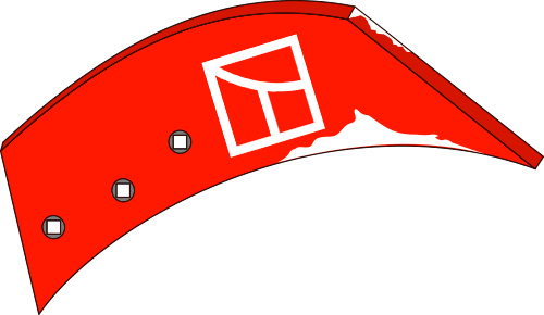 Aleta - izquierda geeignet für: Kuhn Cuerpo H6