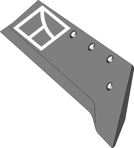 Brăzdar cu spărgător 16'' - dreapta geeignet für: Kuhn Corp tip V-LP