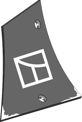 Pierś - lewa geeignet für: Grégoire Besson Typ korpusu pługa B3-CV7