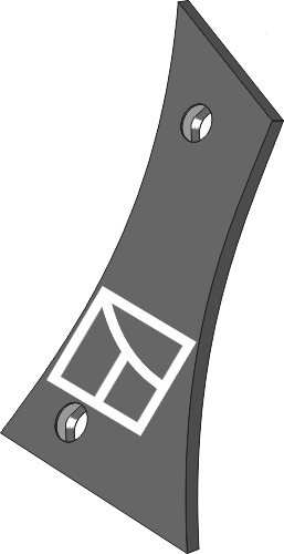 Streichblech-Vorderteil - rechts geeignet für: Överum plow parts