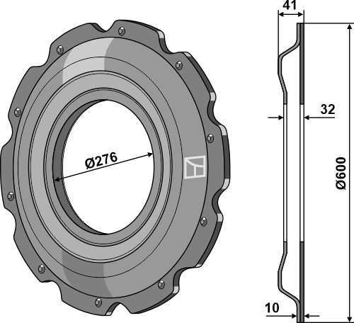 Kuhn Rodillos de tubos