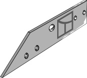 Landside - højre geeignet für: Agrolux Underplove typ FK