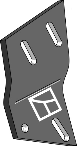 Halter für Einlegeblech - links geeignet für: Överum Pflugteile