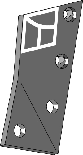 Halter für Wechselspitze - links geeignet für: Överum Körper Typ XLD