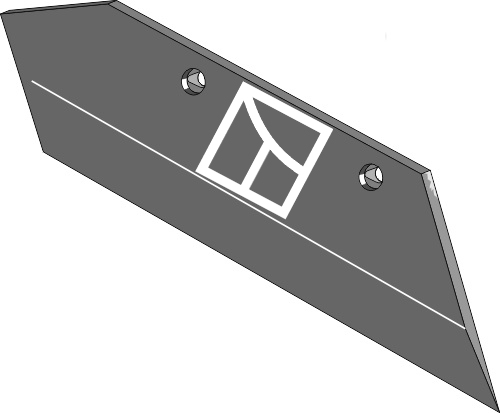 Soc à pointe réversible - 16'' - droite geeignet für: Överum Type du corps XLD