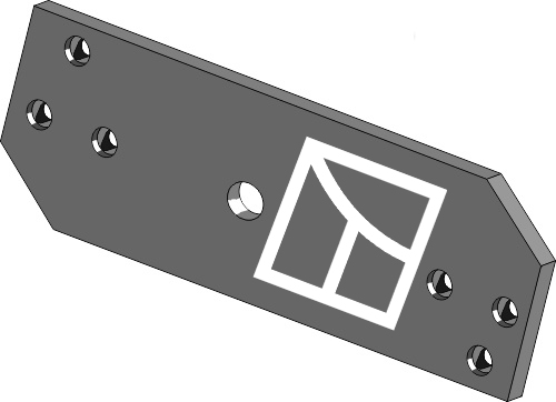 Contre-sep - gauche geeignet für: Överum Type du corps XLD