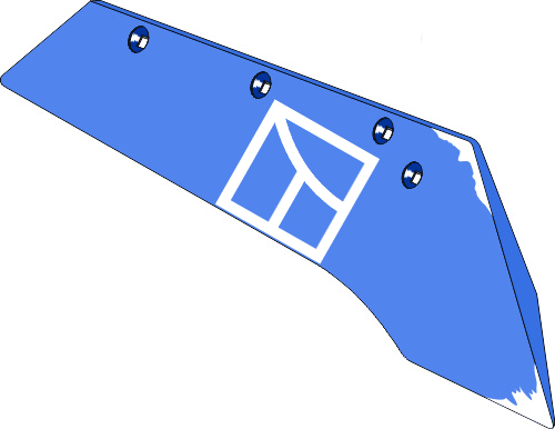 Niemeyer Ploeglichaam type ENU18G