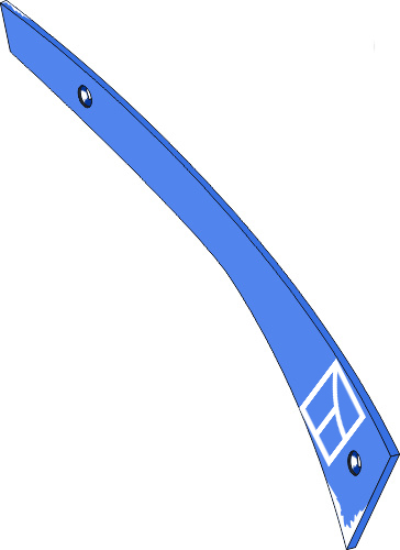 Listwa odkładnicy SRP328P3 - prawa geeignet für: Rabe Typ korpusu pługa BP-323 PS(L)