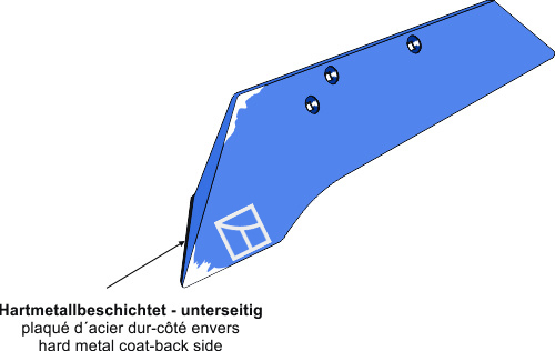 Niemeyer Typ korpusu pługa NU18G