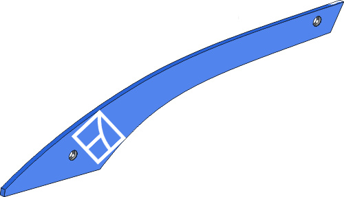 Muldpladerist SRP236OBL4 - venstre geeignet für: Rabe Underplove typ BP-234 OS